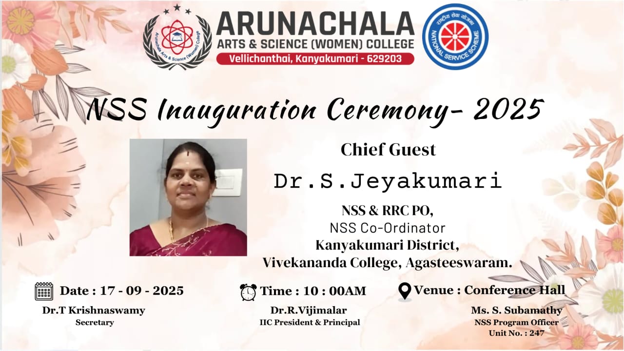 NSS Inauguration Ceremony 2025  